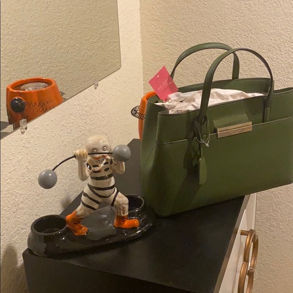 NWT Hunter Green Kate Spade Handbag - Picture 6 of 6